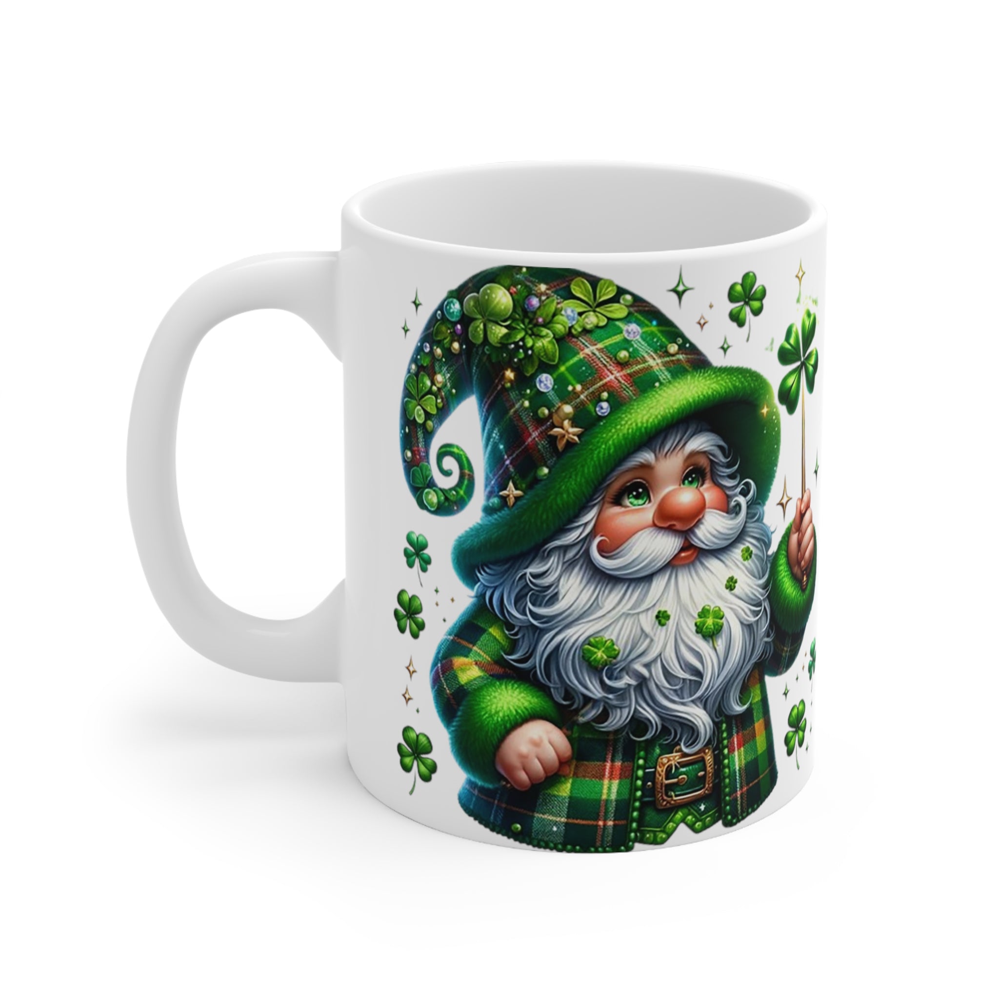 A Little Irish + Gnome Mug 11oz