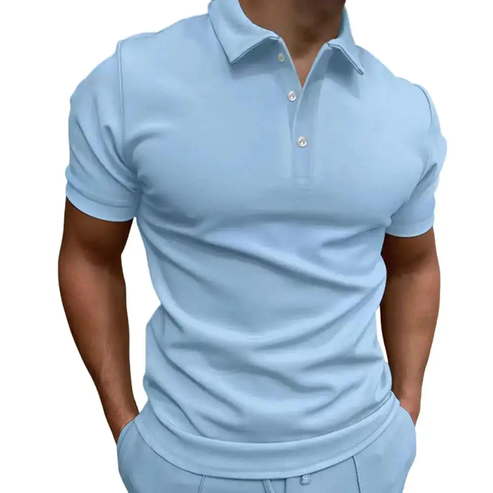 Semi-Spread Collar Polo - Ultimate Comfort Meets Timeless Style