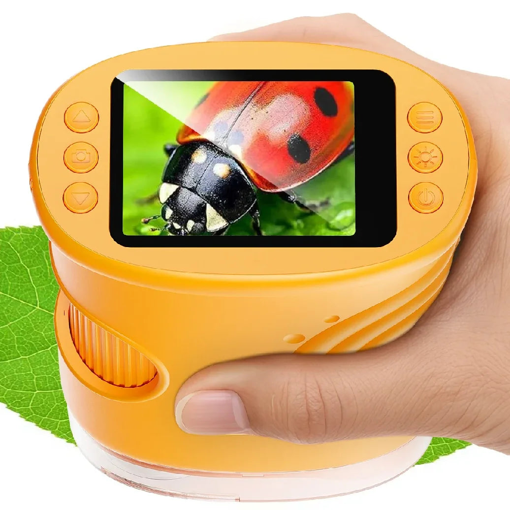 Handheld Digital Microscope for Kids with 2.0" Screen