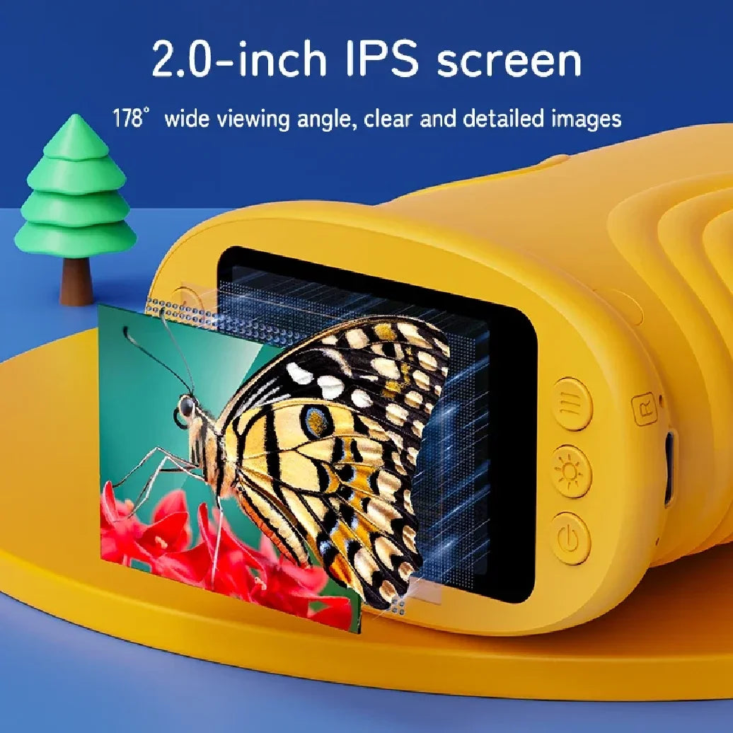 Handheld Digital Microscope for Kids with 2.0" Screen