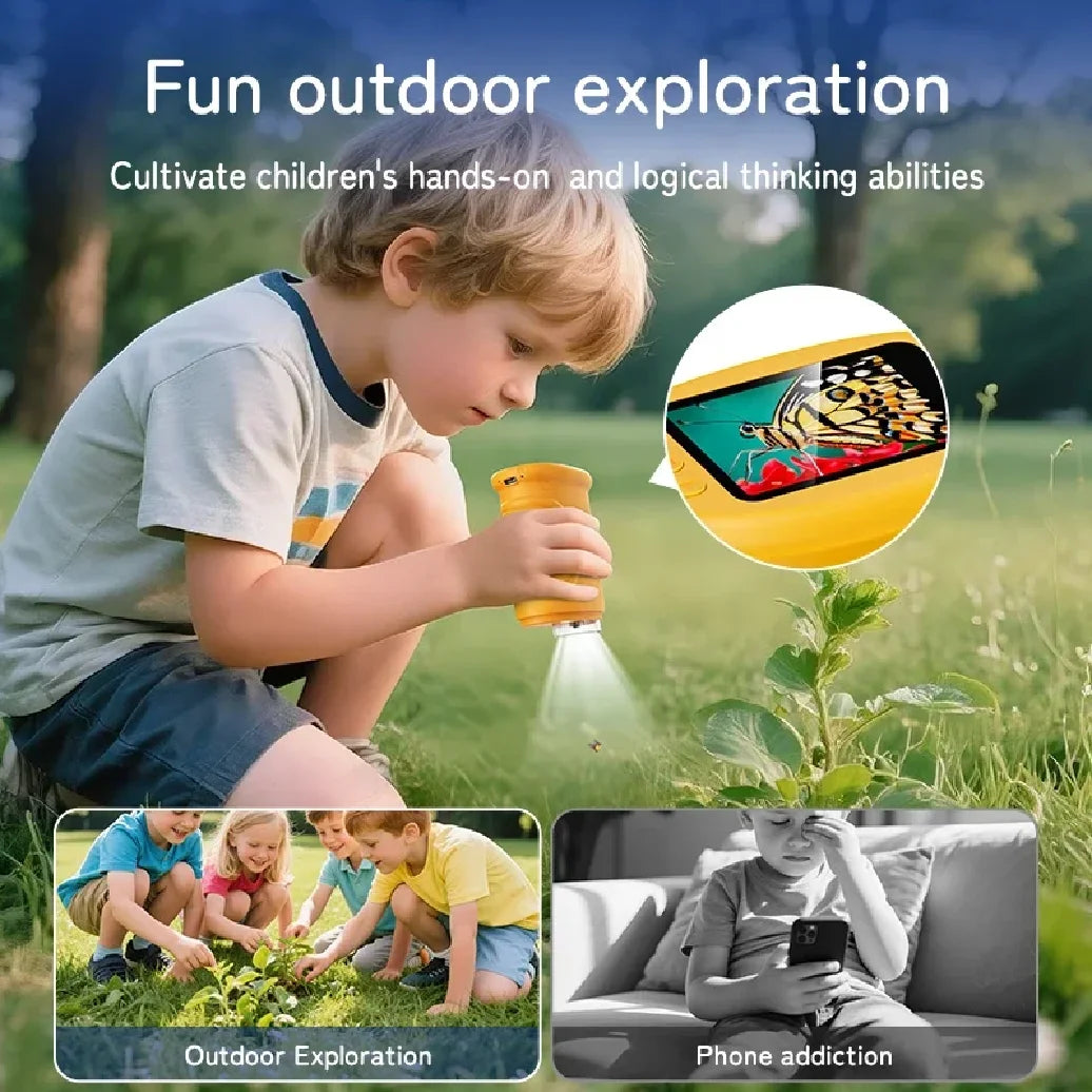 Handheld Digital Microscope for Kids with 2.0" Screen