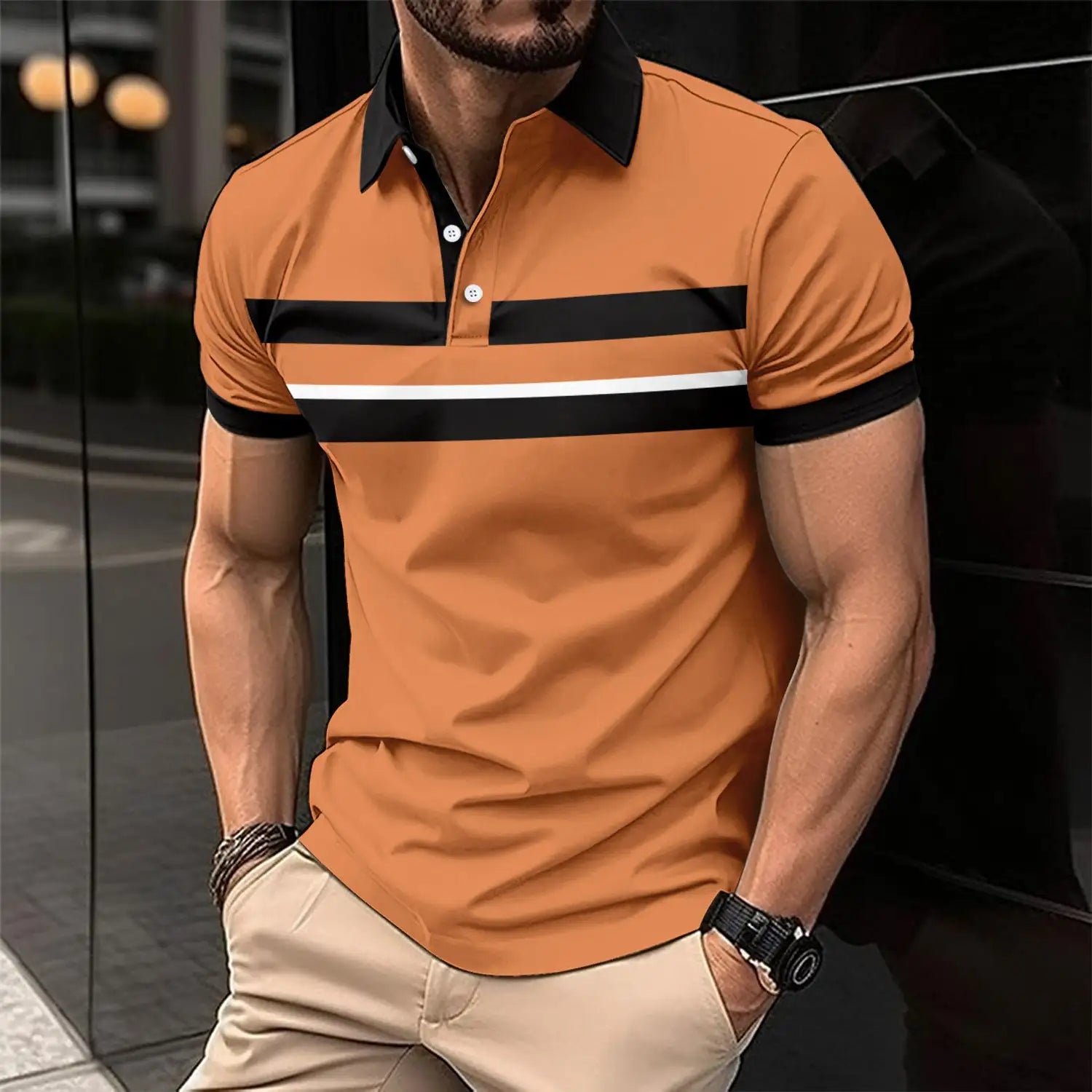 Men's Premium Casual Collar Polo Shirt